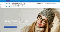 Desktop Screenshot of crystalclearoptometry.com